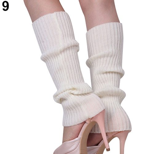 Warme gestrickte Damen-Stulpen – modisch & bequem